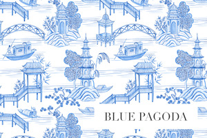 Blue pagoda