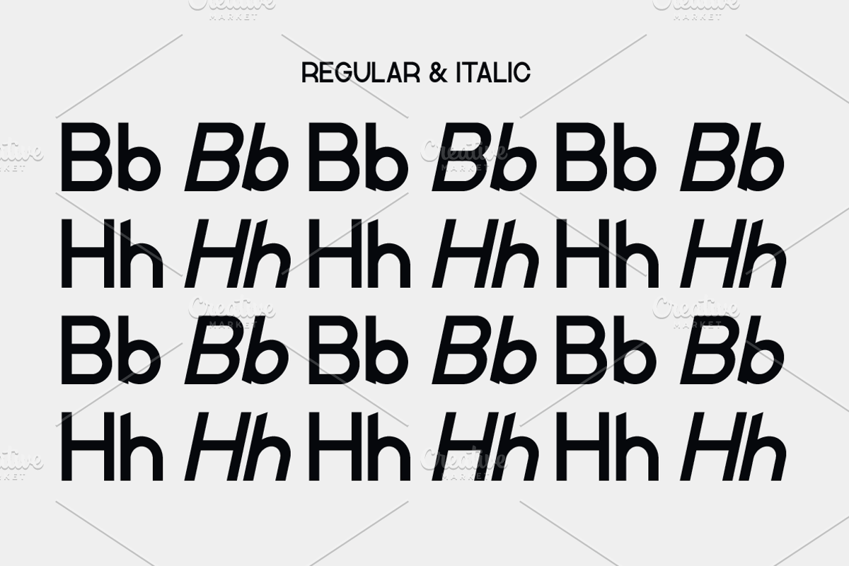 Grolly Modern Sans Font, a Sans Serif Font by Artiveko (Photo 3 of 7)