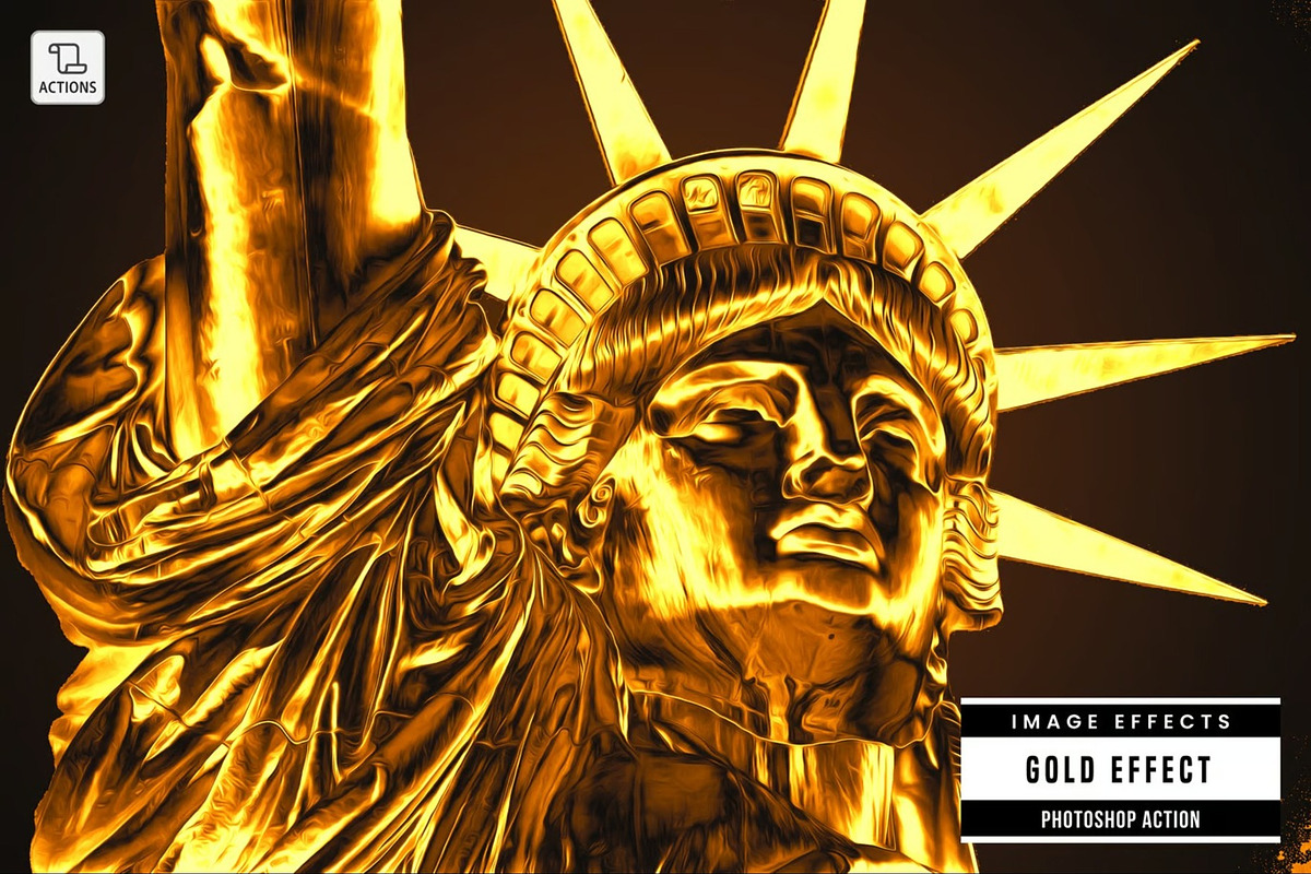 Gold Effect Action, an Action Add-On by Hubzway (Photo 5 of 6)
