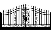 Wrought Iron Fence, an Object Graphic by Creativeshirt (Thumbnail 10 of 19)