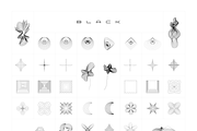 490 Abstract png elements bundle, an Object Graphic by MAcherry design studio (Thumbnail 14 of 44)