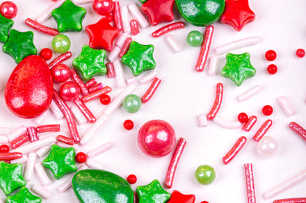 christmas candy background