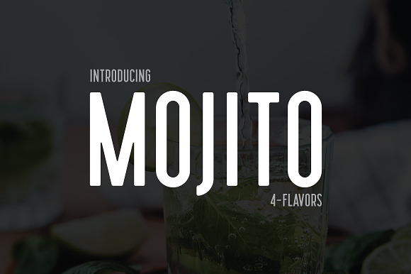 Mojito - Semi Condensed Sans preview 8