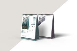 2023 Desk Calendar Mockup