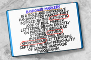 VT Baykonur - Markers Font, a Handwritten Font by ViactionType (Thumbnail 3 of 11)