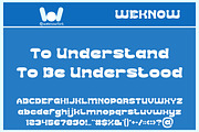 Geographic font, a Font by weknow (Thumbnail 2 of 5)
