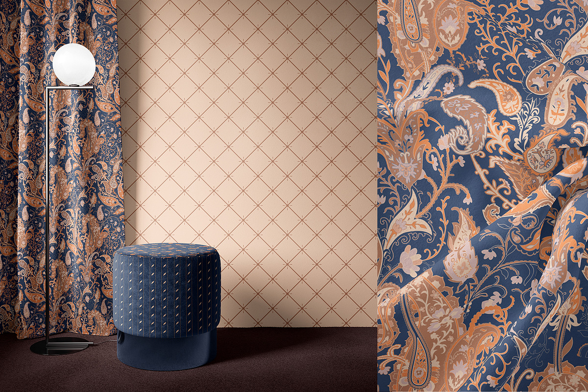 Boho Paisley & Floral Patterns, a Pattern Graphic by Sonulkaster (Photo 8 of 13)