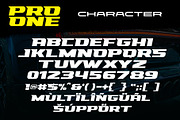Racing Pro One Display Race Font, a Font by Multype Studio (Thumbnail 6 of 6)