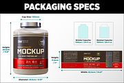 5lb Whey Protein Jar Mockup B3-Pro, a Packaging Mockup by Design Warlord (Thumbnail 13 of 16)