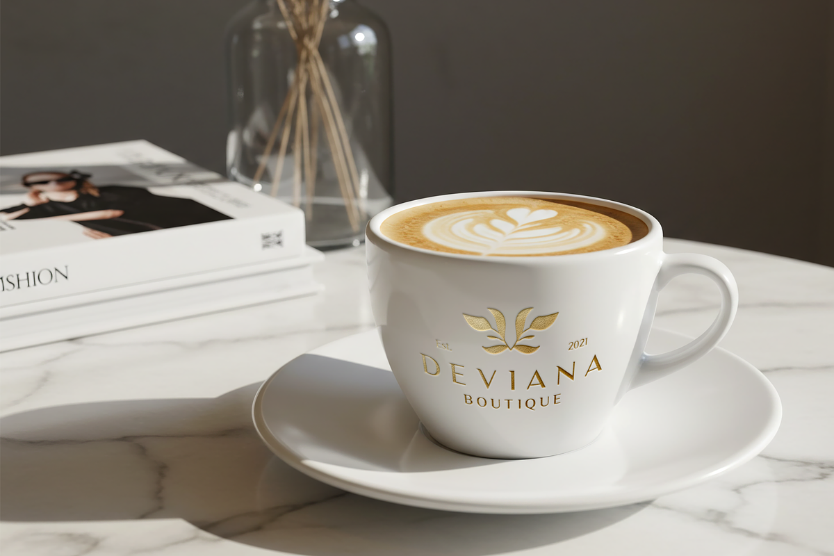 Aesthetic Coffee Mug Mockup PSD, a Cups & Container Mockup by Julia Anderi - Studio (Photo 1 of 2)