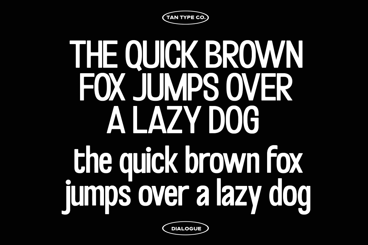 TAN - DIALOGUE, a Font by TanType (Photo 8 of 10)