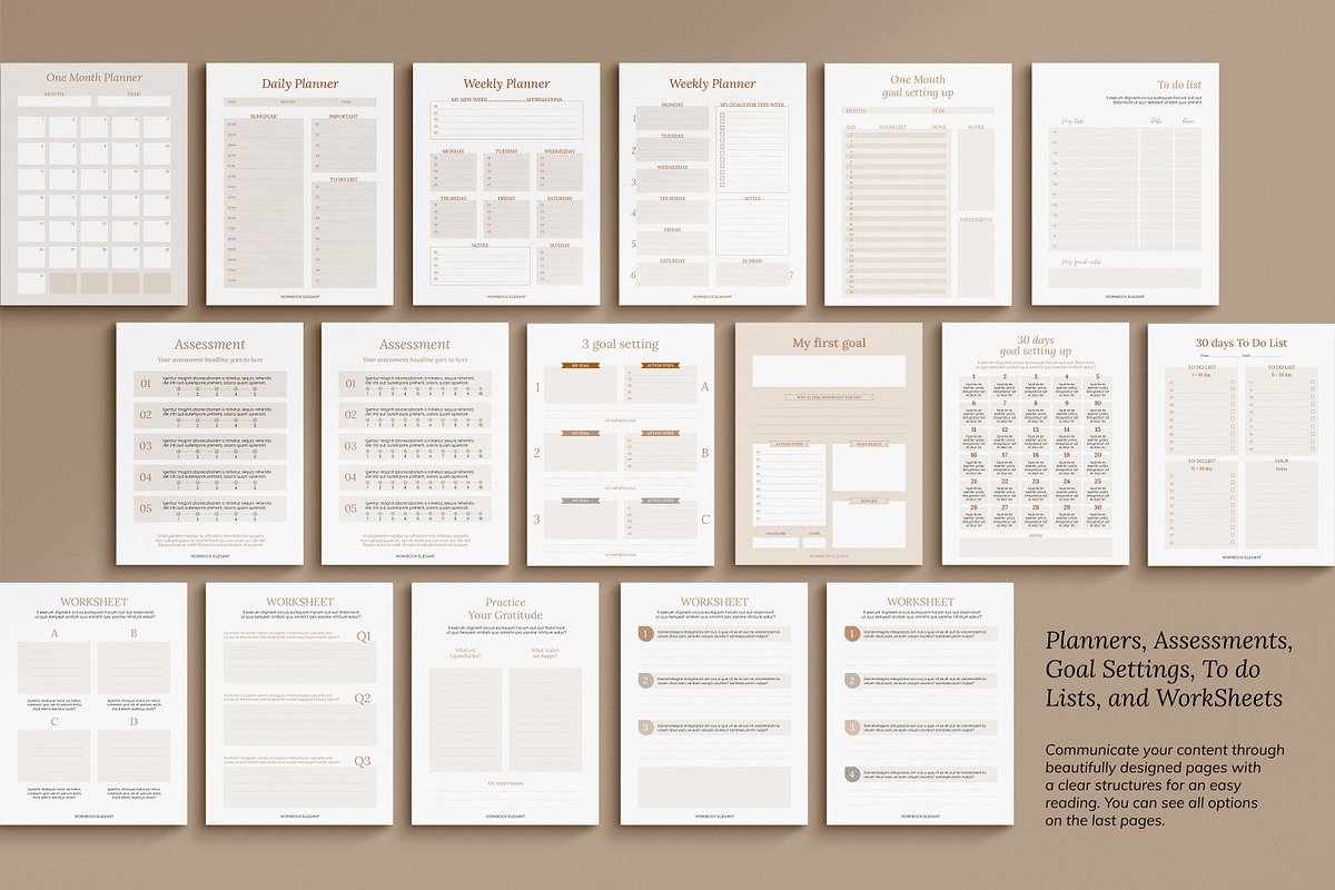WorkBook Elegant for Course Creators, a Magazine Template by Mirazz (Photo 23 of 26)
