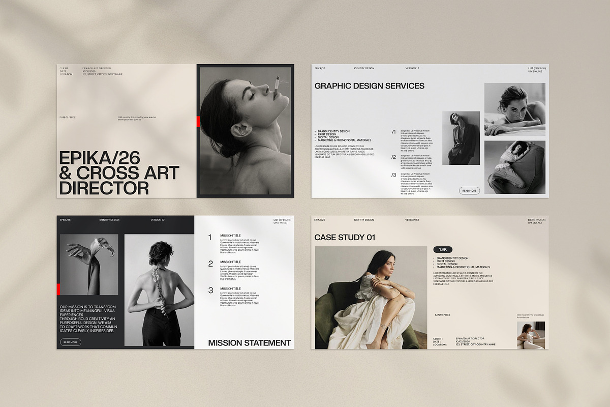 Epika/26 & Cross Art Director, a Presentation Template by CreativexGenius (Photo 8 of 11)