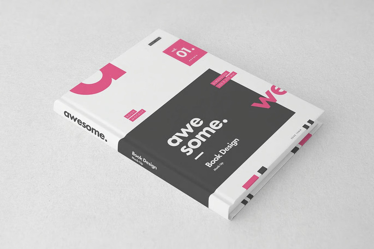 Book Mock-up, a Books & Magazine Mockup by zippypixelstudio (Photo 5 of 9)