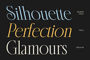 CS Masque – Condensed Font, a Serif Font by Craft Supply Co. (Thumbnail 4 of 8)