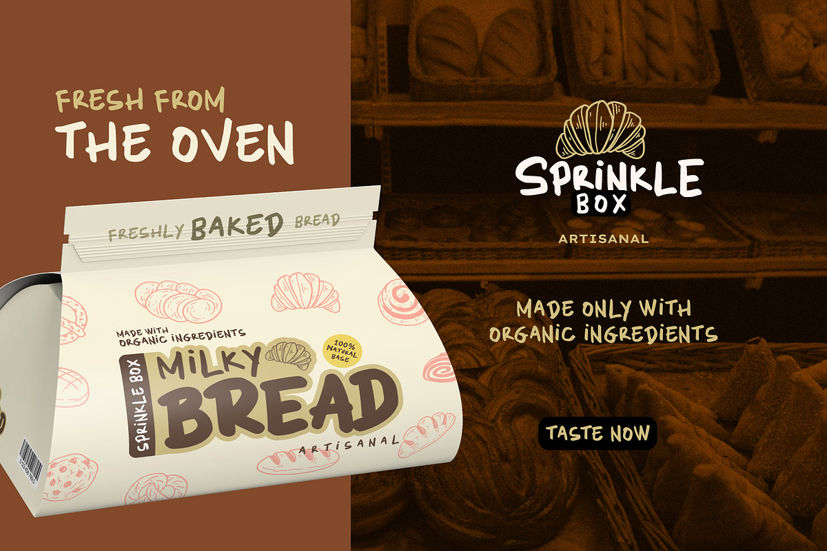 Quick Scribble - Food Base Font, a Handwritten Font by Inviline.co (Photo 8 of 12)
