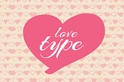 LoveType, a Symbol Font by SNK's (Thumbnail 1 of 4)