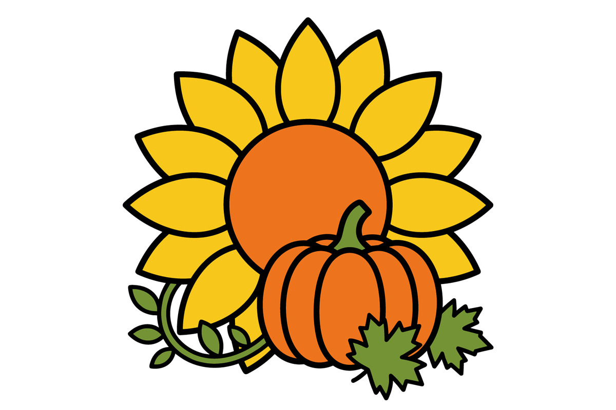 This Autumn & Thanksgiving Clipart, a Seasonal Illustration by abu67222 (Photo 5 of 21)