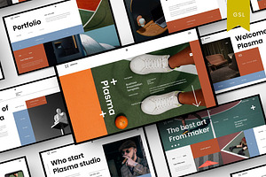Plasma - Business Google Slide, a Presentation Template by Dens Creative Studio