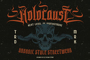 Burn Till Black Typeface, a Blackletter Font by alit design (Thumbnail 11 of 20)