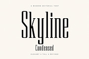 Skyline Condensed – Font, a Sans Serif Font by Wow Magic (Thumbnail 1 of 4)