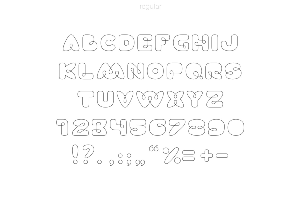 PLY font family preview 3