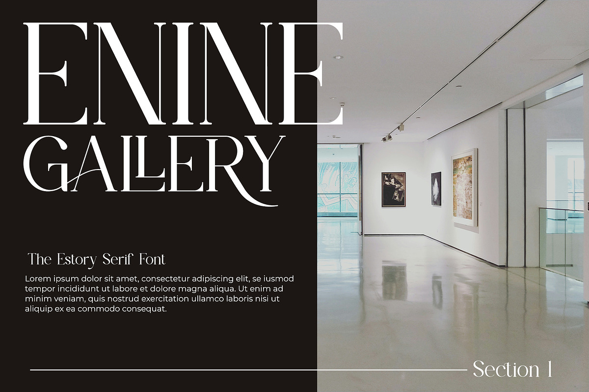 The Estory Modern Serif Font, a Serif Font by Idea Studio (Photo 7 of 12)