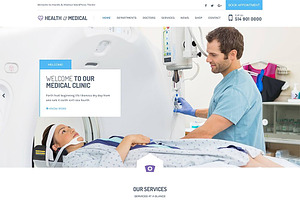 Health & Medical HTML Template