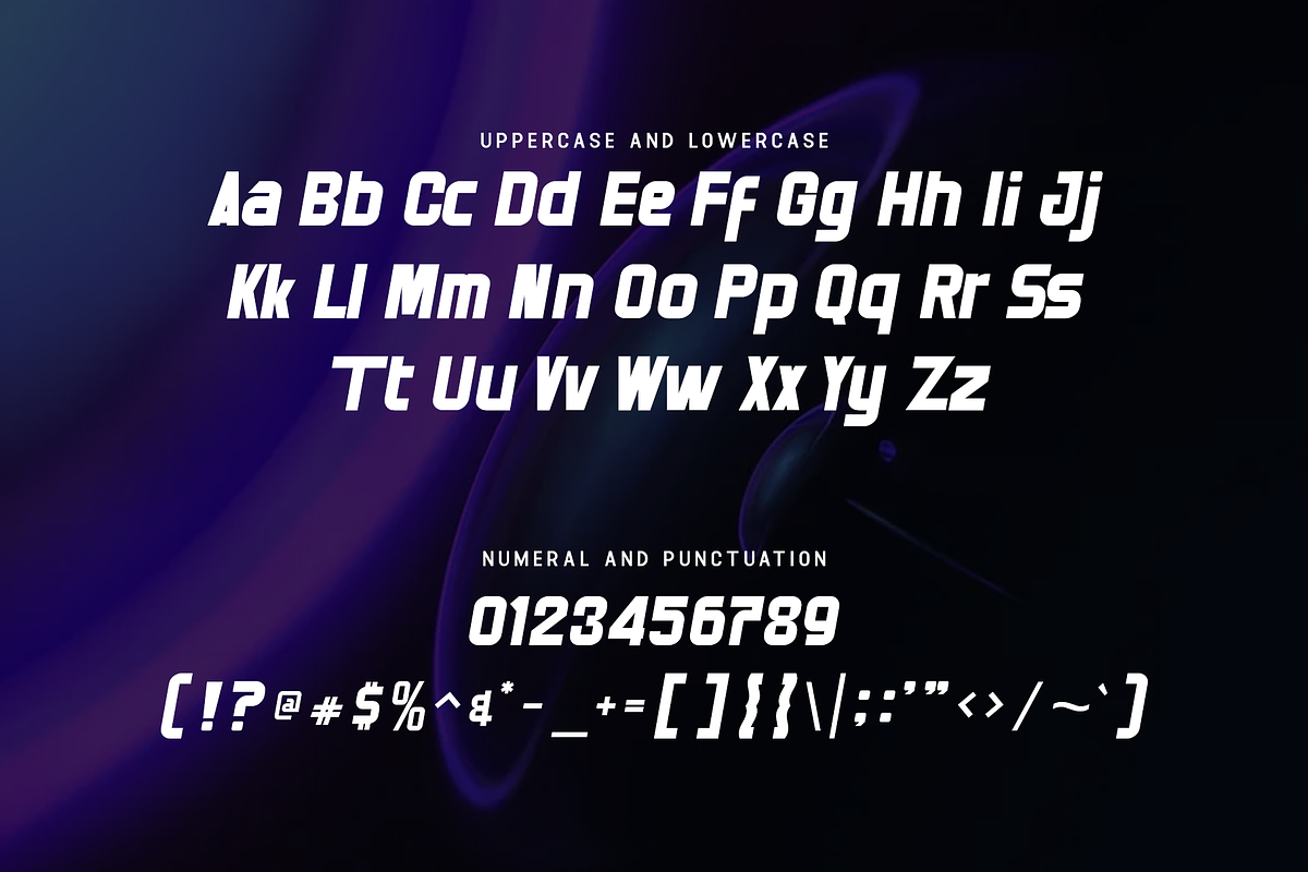 Genovast - Futuristic Font, a Sans Serif Font by overlaytemplates (Photo 4 of 5)