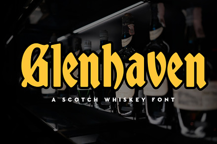 Glenhaven, a Font by Loudoun Design Co.