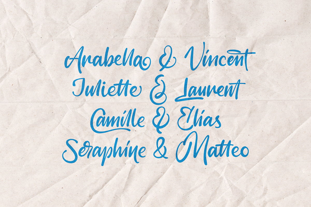 Sometime Yours - Script Typeface, a Script Font by VP Fonts (Photo 13 of 33)
