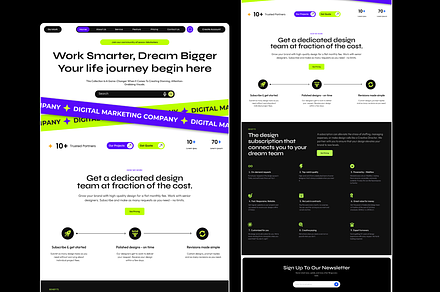 Pulse Digital Marketing Landing Page