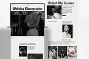 Showit Wedding Photographer Website, an App Template by Digital&Chic (Thumbnail 4 of 7)
