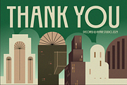 Deconeu Modern Art Deco Typeface, a Sans Serif Font by Aiyari (Thumbnail 10 of 10)