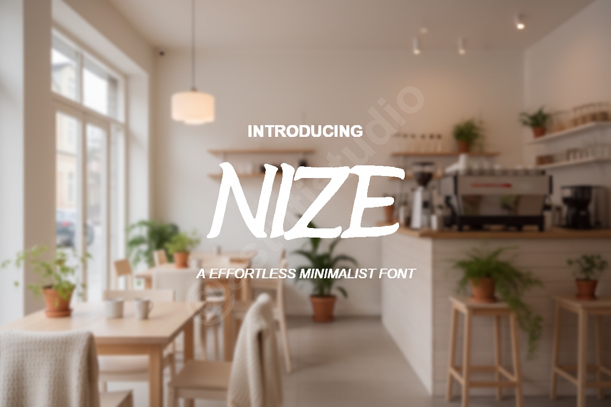Nize - A Modern Luxury Serif Typefac, a Font by Astuti Studio (Photo 1 of 16)