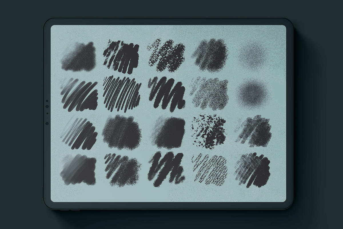 Timmy Textures 40 Procreate Brushes, a Brush Add-On by VisualTimmy (Photo 3 of 4)