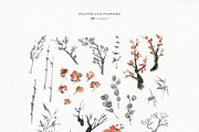 Asia. Ink paintings., an Illustration by Dinkoobraz (Thumbnail 17 of 20)
