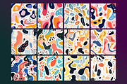 Abstract Organic Shapes Pattern, a Pattern Graphic by Forhadx5 (Thumbnail 3 of 7)