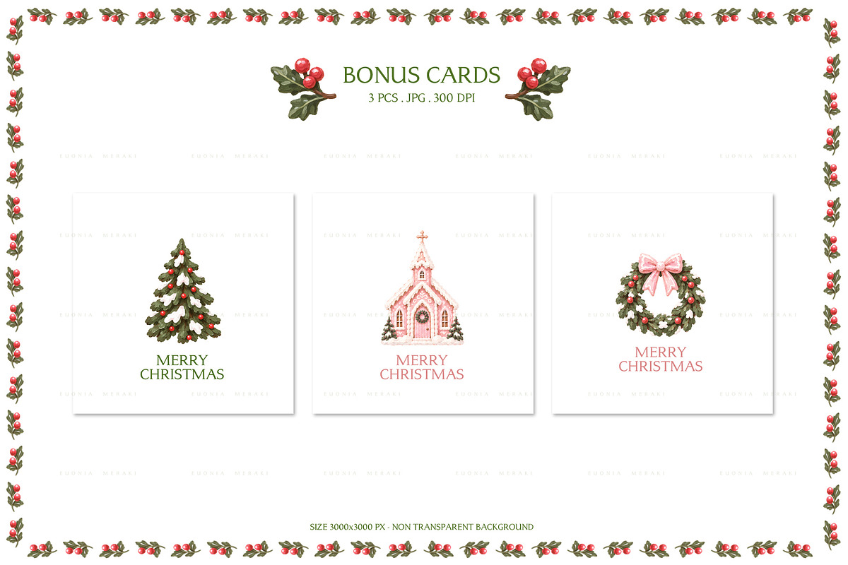 Pink Gingerbread Houses, an Object Graphic by Euonia Meraki (Photo 14 of 15)