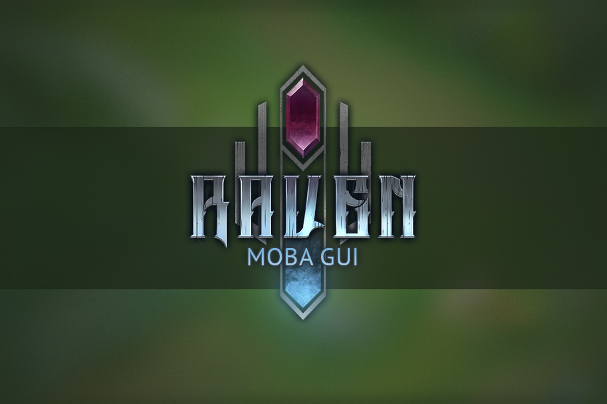 Raven - MOBA UI, a Templates & Theme by Kodiak Graphics (Photo 1 of 5)