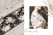 Bohemian Seamless Patterns Set, a Pattern Graphic by Eva Katerina (Thumbnail 3 of 12)