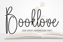 Booklove | Script Font