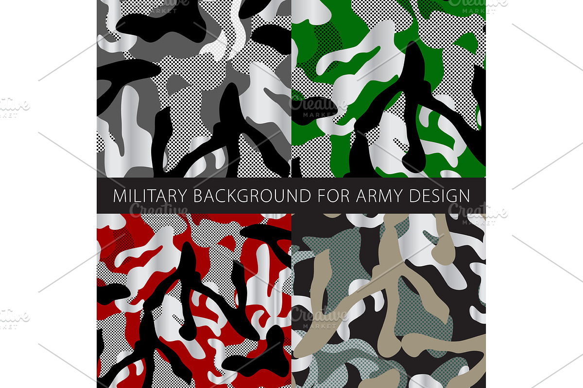 military background for army design, a Pattern Graphic by Rommeo79 (Photo 1 of 5)
