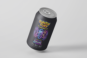 Matte Soda Can Packaging