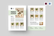 Product Catalog Sheet, a Flyer Template by Leaflove (Thumbnail 1 of 5)