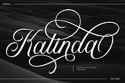 Kalinda, a Script Font by Rillatype (Thumbnail 1 of 12)