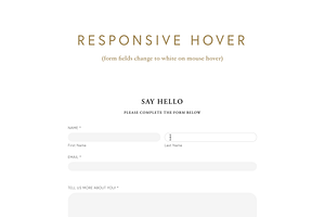 Squarespace Minimal Form Plugin