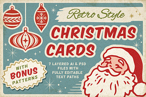 Retro Christmas Cards Vol.2