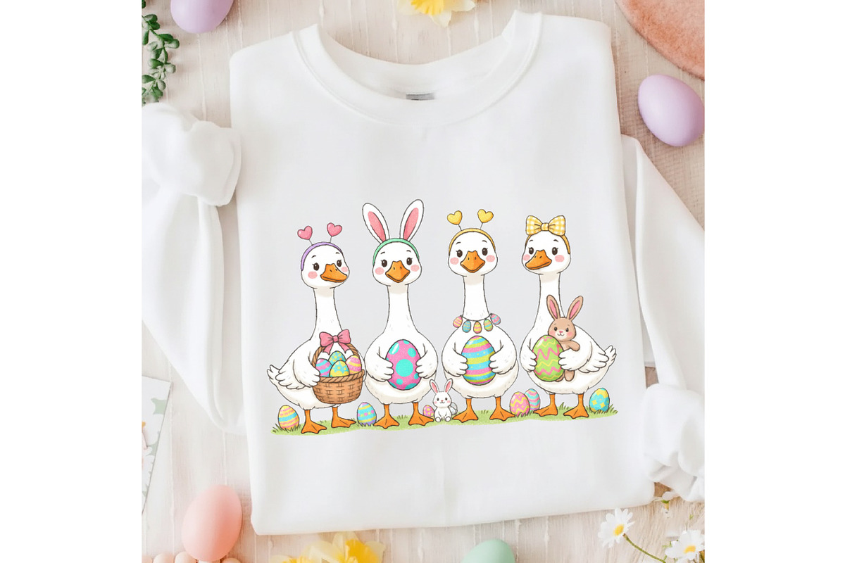 Funny Easter Goose Png, an Illustration by designcity5 (Photo 2 of 9)