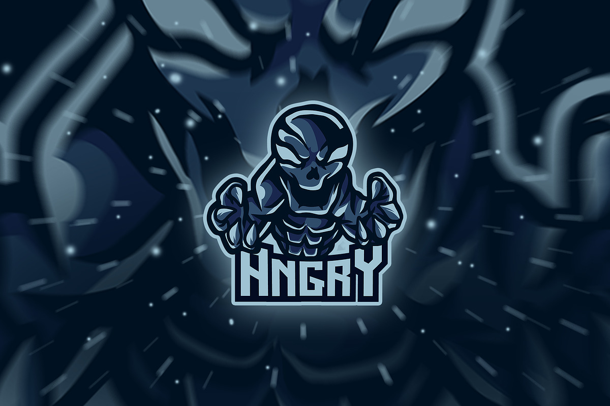 angry - Mascot & Esport Logo, a Branding & Logo Template by AQR Studio
